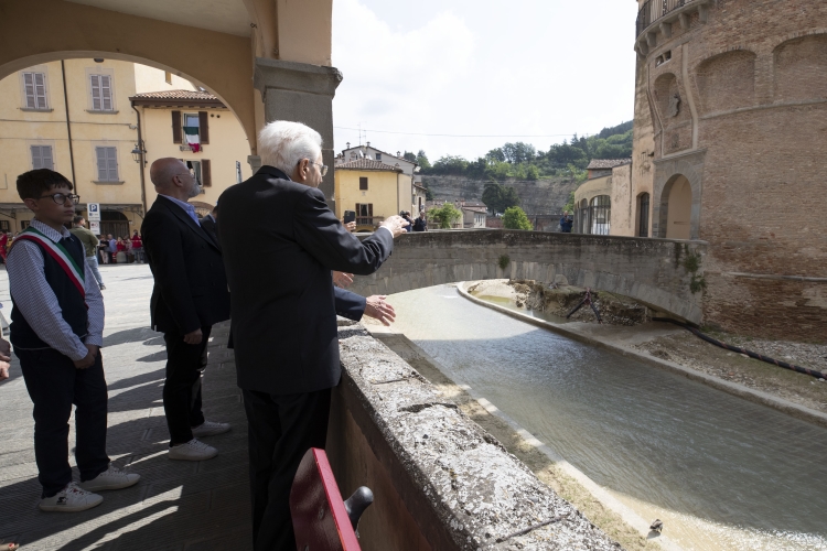 Il Presidente della Repubblica Sergio Mattarella visita Modigliana