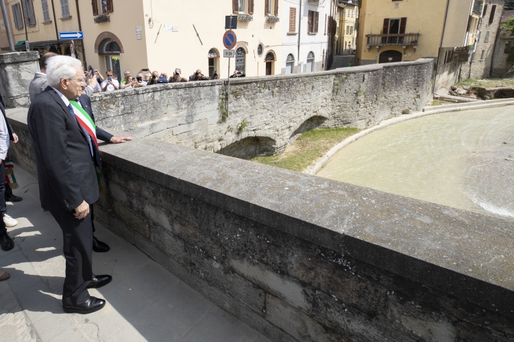 Il Presidente della Repubblica Sergio Mattarella visita Modigliana