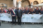 Mattarella nelle zone alluvionate a Ravenna