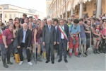 Arrivo del Presidente Mattarella a Faenza