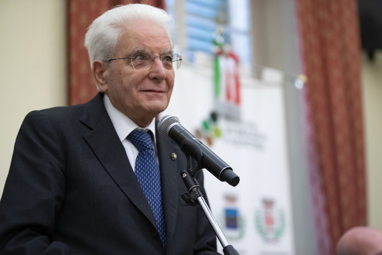 Il Presidente della Repubblica Sergio Mattarella nella Sala Consiliare del Municipio di Faenza, incontra i Sindaci di tutte le città colpite dal maltempo
