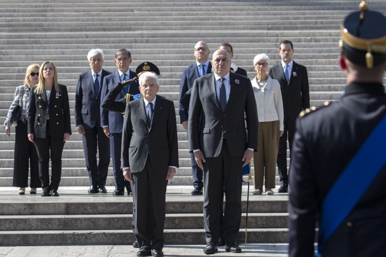 Il Presidente Sergio Mattarella in occasione della Festa Nazionale della Repubblica