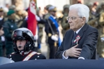 Il Presidente Mattarella alla parata militare