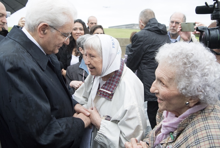 Il Presidente Mattarella al Parque de la Memoria