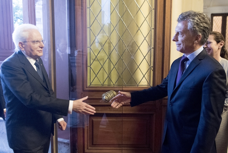 Il Presidente della Repubblica Sergio Mattarella 