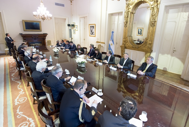  Mattarella con il Presidente della Repubblica Argentina Mauricio Macri