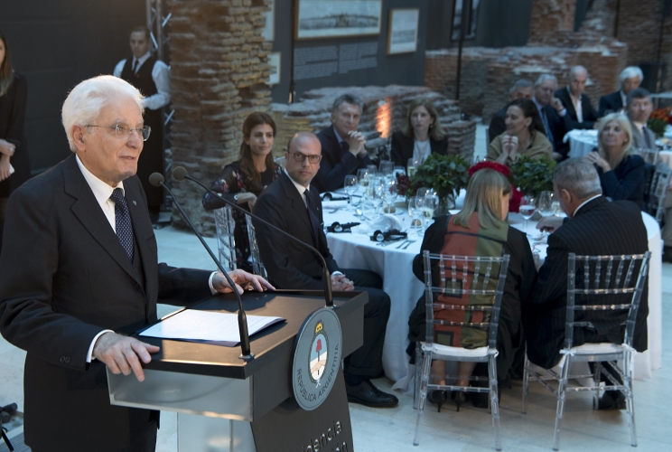  Mattarella con il Presidente della Repubblica Argentina Mauricio Macri