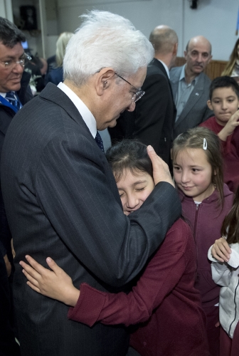 Il Presidente Sergio Mattarella incontra la collettività italiana alla Scuola Dante Alighieri