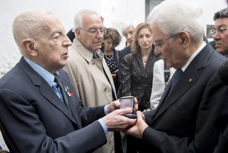 Il Presidente Sergio Mattarella visita la Casa di Giuseppe Garibaldi