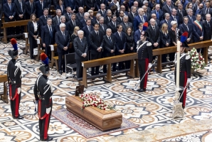 Il Presidente Mattarella alle Esequie di Stato del Senatore Silvio Berlusconi