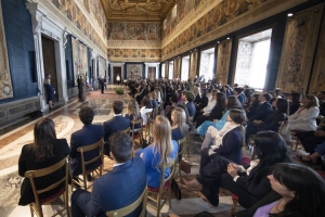 Il Presidente della Repubblica incontra i Magistrati ordinari in tirocinio