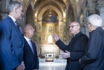S.M. Felipe VI, Re di Spagna, S.E. il Signor Marcelo Rebelo De Sousa e il Presidente Mattarella visitano Monreale