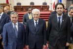 Mattarella visita la Sede di rappresentanza del Congresso a Santiago