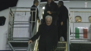 Arrivo del Presidente Mattarella a Punta Arenas Cile