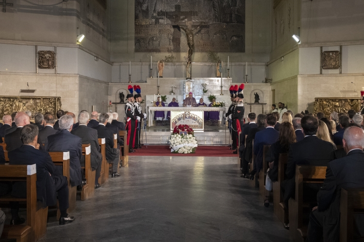 Il Presidente Sergio Mattarella ai Funerali di Stato dell’Onorevole Arnaldo Forlani
