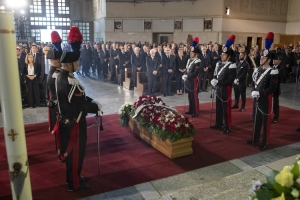 Il Presidente Mattarella ai Funerali di Stato dell’Onorevole Arnaldo Forlani