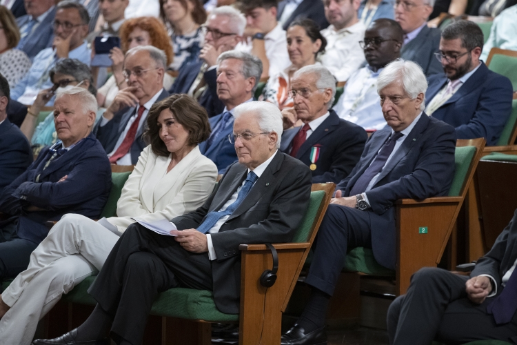 Il Presidente Sergio Mattarella alla Sapienza Università di Roma in occasione del XXI Congresso INQUA - International Union for Quaternary Research
