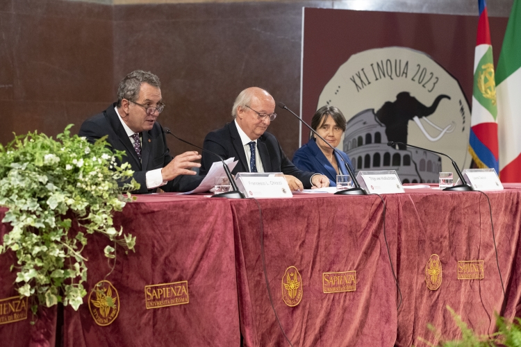 Il Presidente Sergio Mattarella alla Sapienza Università di Roma in occasione del XXI Congresso INQUA - International Union for Quaternary Research
