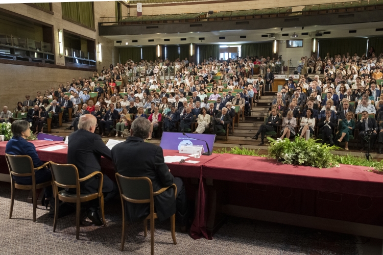 Il Presidente Sergio Mattarella alla Sapienza Università di Roma in occasione del XXI Congresso INQUA - International Union for Quaternary Research
