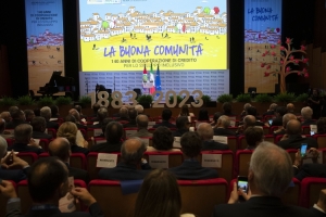 Il Presidente Sergio Mattarella all’assemblea annuale di Federcasse, in occasione del 140° anniversario della costituzione della prima Cassa Rurale Italiana
