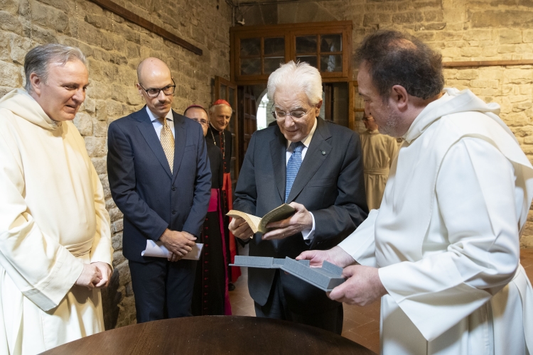 Il Presidente Sergio Mattarella in occasione del convegno dal titolo “Il Codice di Camaldoli. Tra mito e storia una vicenda ricolma di futuro a ottant’anni dal convegno del luglio 1943” 