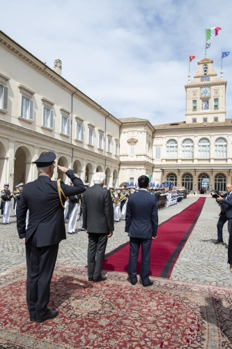 Il Presidente Sergio Mattarella con Võ Văn Thưởng Presidente della Repubblica Socialista del Vietnam,in visita di Stato
