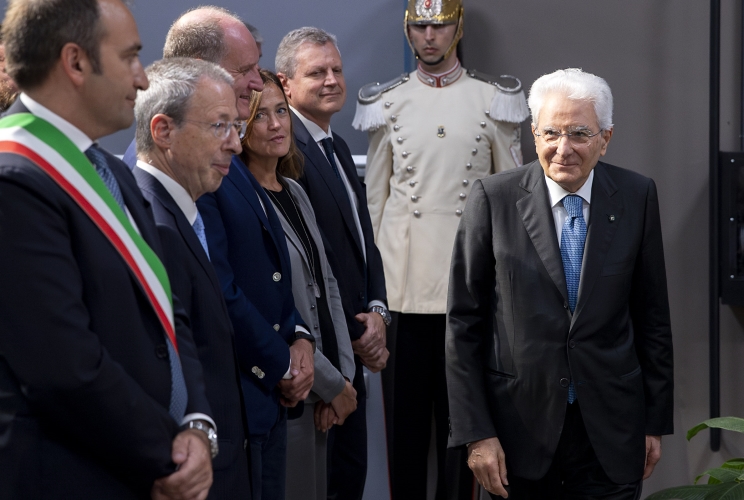 Il Presidente Mattarella in occasione dell'intervento al Polo del ‘900 sul tema “memoria, futuro e partecipazione”