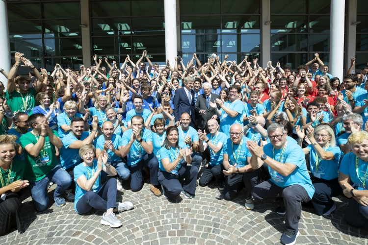 Il Presidente Sergio Mattarella alla giornata conclusiva della 44a edizione del Meeting per l’amicizia fra i popoli 
