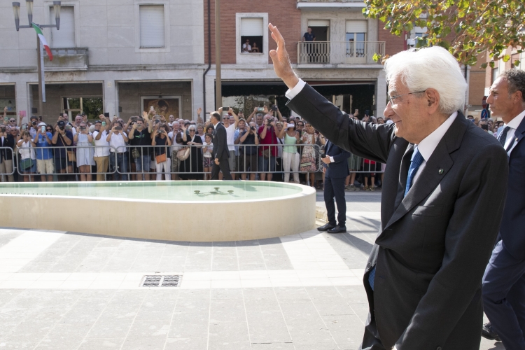 Il Presidente Sergio Mattarella ad Argenta in occasione dell’anniversario della morte di don Giovanni Minzoni