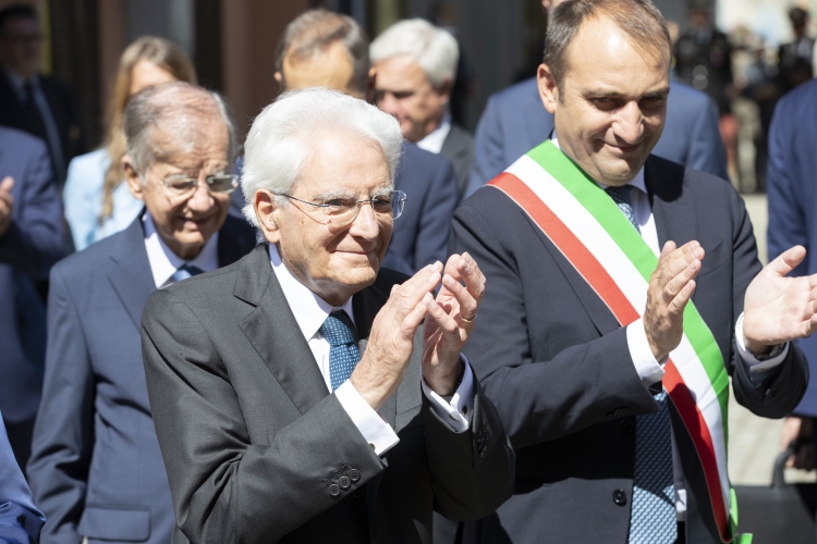Il Presidente Sergio Mattarella in occasione del convegno dal titolo: “Il sogno europeista è nato qui. Una sfida da completare”