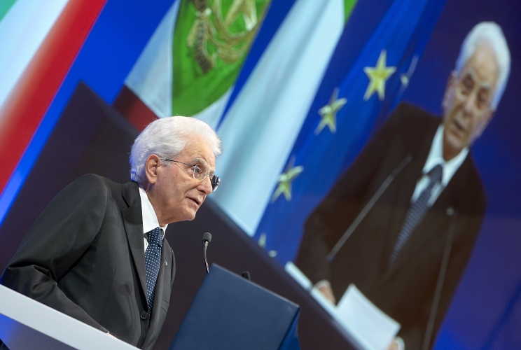 Il Presidente Sergio Mattarella all’Assemblea Generale di Confindustria