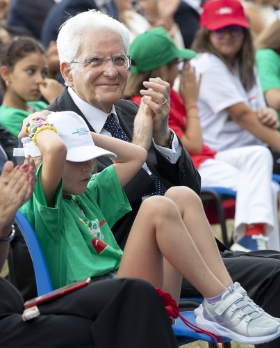  Il Presidente della Repubblica Sergio Mattarella in occasione della cerimonia di inaugurazione dell'anno accademico 2023/2024