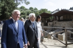 Il Presidente Mattarella e il Presidente della Repubblica Federale di Germania visitano la Villa Romana del Casale