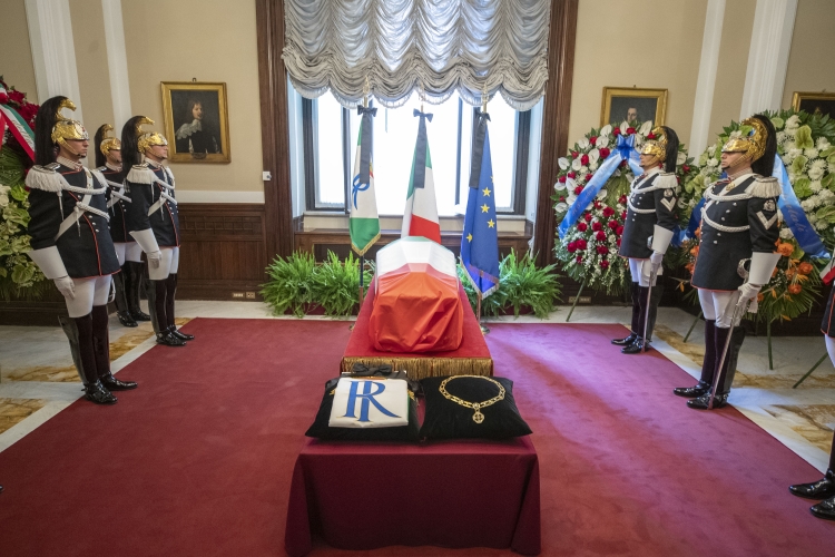 Esequie di Stato con commemorazione del Presidente Emerito della Repubblica Giorgio Napolitano   
