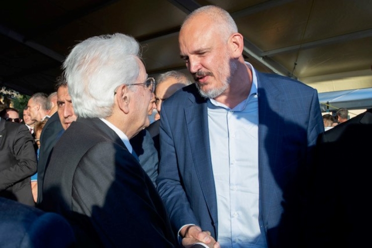 Il Presidente della Repubblica Sergio Mattarella in occasione dell’intervento alla cerimonia di chiusura delle iniziative di carattere sociale