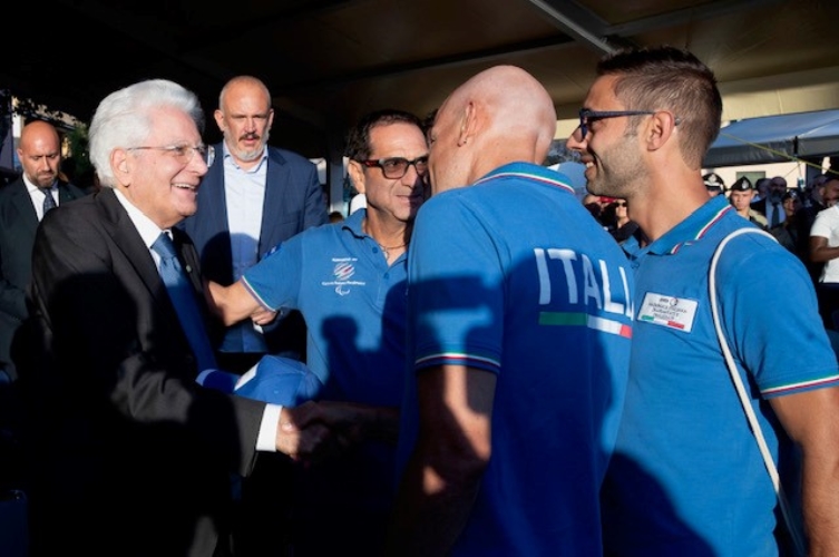 Il Presidente della Repubblica Sergio Mattarella in occasione dell’intervento alla cerimonia di chiusura delle iniziative di carattere sociale