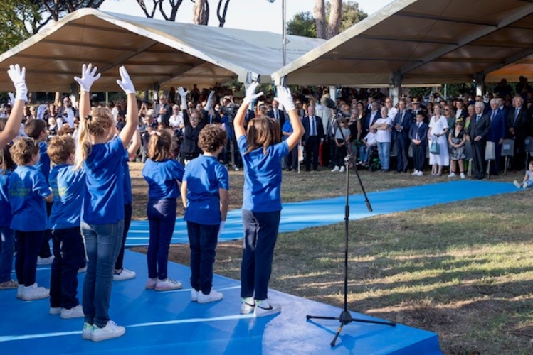 Il Presidente della Repubblica Sergio Mattarella in occasione dell’intervento alla cerimonia di chiusura delle iniziative di carattere sociale