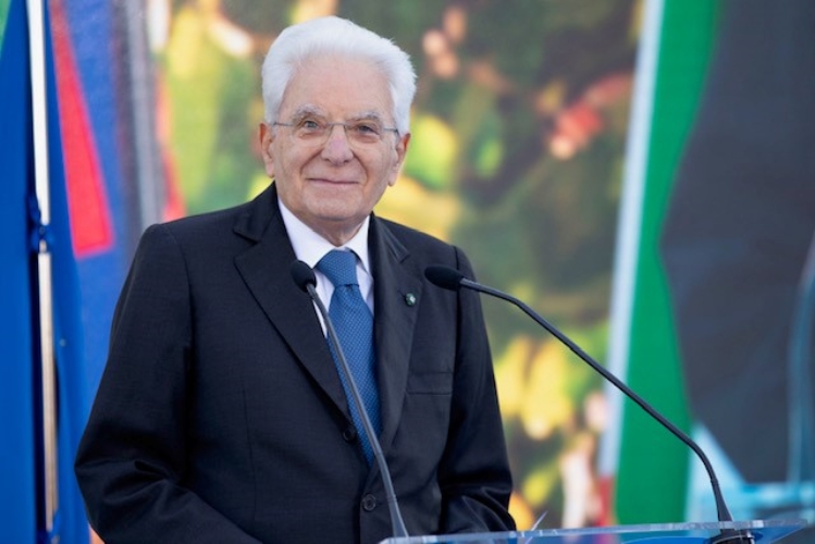 Il Presidente della Repubblica Sergio Mattarella in occasione dell’intervento alla cerimonia di chiusura delle iniziative di carattere sociale