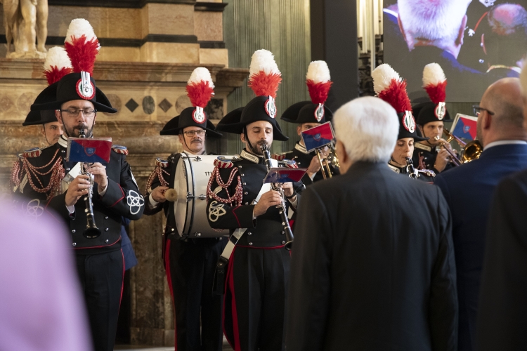 Il Presidente della Repubblica Sergio Mattarella a Palazzo Reale,di Torino,in occasione della seconda edizione de “L’Italia delle Regioni – Festival delle Regioni e delle Province autonome” 

