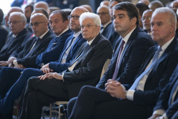 Il Presidente della Repubblica Sergio Mattarella in occasione della seconda edizione de “L’Italia delle Regioni – Festival delle Regioni e delle Province autonome” 
