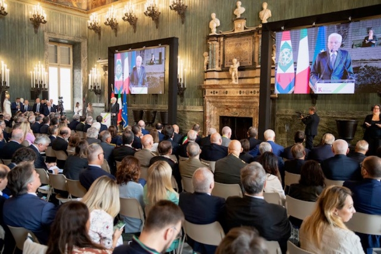 Il Presidente della Repubblica Sergio Mattarella in occasione della seconda edizione de “L’Italia delle Regioni – Festival delle Regioni e delle Province autonome” 