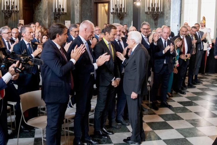 Il Presidente della Repubblica Sergio Mattarella in occasione della seconda edizione de “L’Italia delle Regioni – Festival delle Regioni e delle Province autonome” 