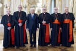 Il Presidente Mattarella incontra i Cardinali italiani di nuova nomina