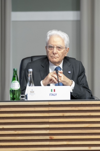 Il Presidente della Repubblica Sergio Mattarella partecipa alla XVIII riunione dei Capi di Stato del gruppo Arraiolos 
