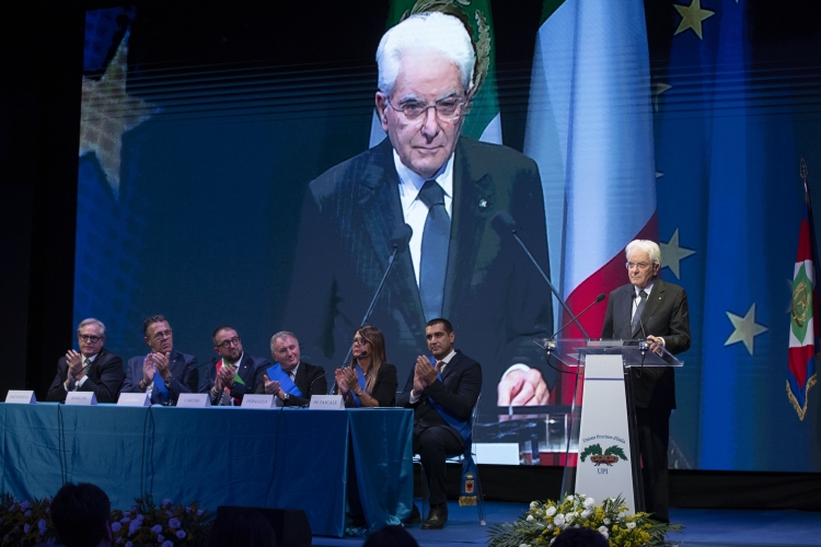 Il Presidente della Repubblica Sergio Mattarella in occasione della 36ª Assemblea annuale delle Province d’Italia
