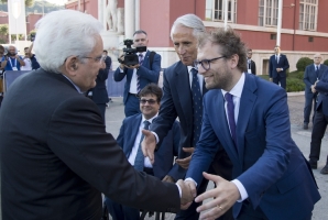 Mattarella al Foro Italico
