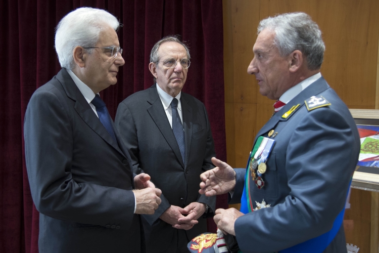 MattarellaComandante Generale della Guardia di Finanza, Gen. C.A. Giorgio Toschi