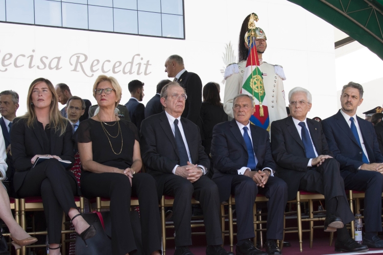  Mattarella alla cerimonia del 243° anniversario di fondazione della Guardia di Finanza
