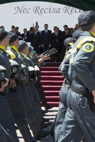  Mattarella alla cerimonia del 243° anniversario di fondazione della Guardia di Finanza