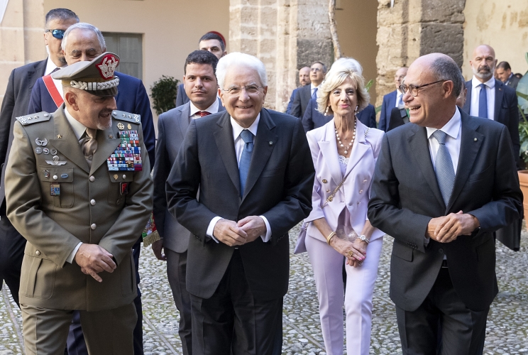 Il Presidente della Repubblica Sergio Mattarella alla sessione conclusiva del convegno di studi “La Giustizia al servizio del Paese”,